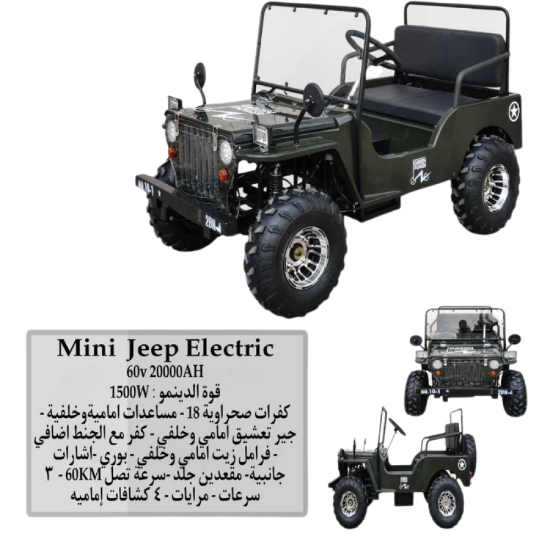 صورة ميني جيب صحراوي بنزين 150cc